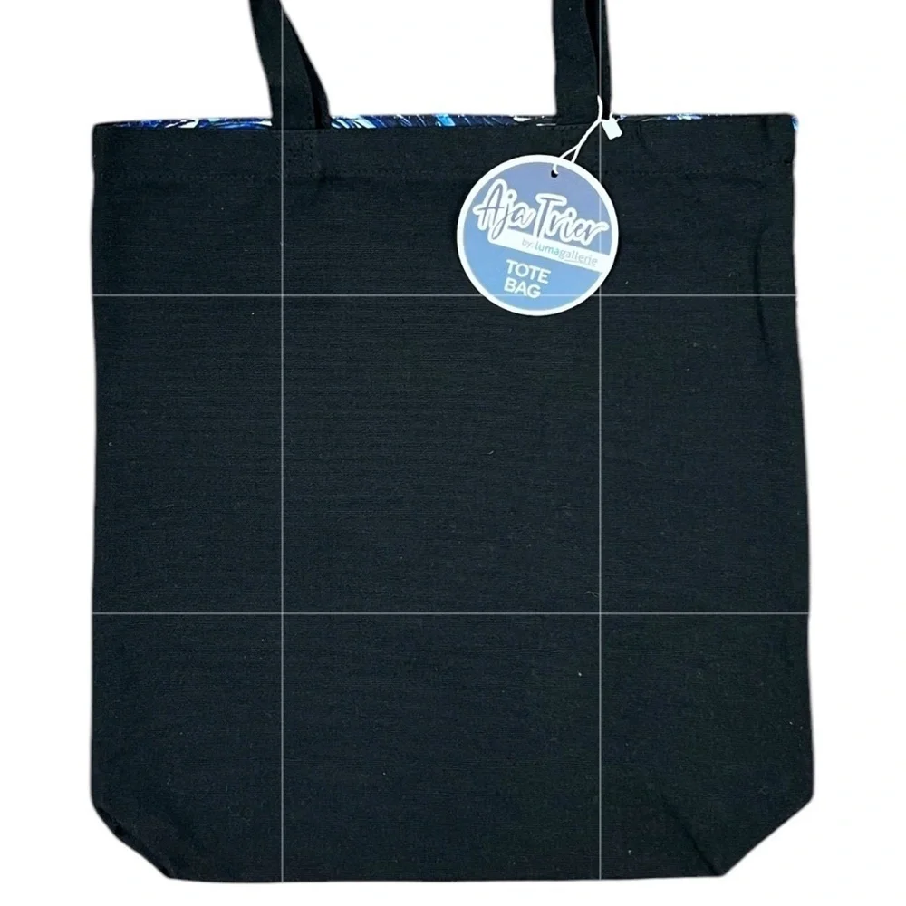 Aja Trier - 2/$35 - ‘Starry Night - Corgi’ Tote Bag. NWT. 15”x16”. *Last one! - Picture 3 of 4